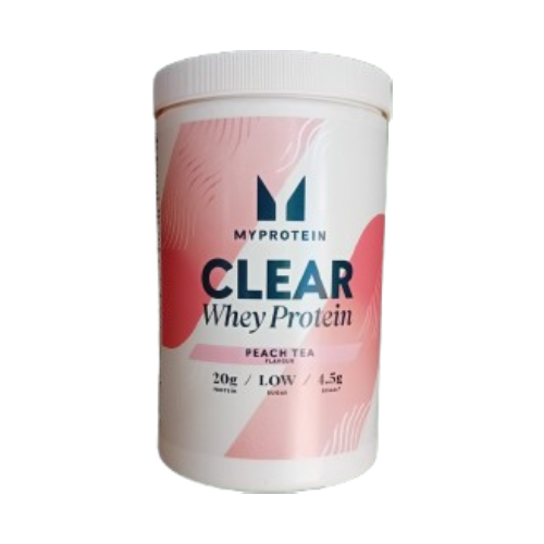 CLEAR WHEY PROTEIN 20 SERVINGS PEACH TEA 500GR