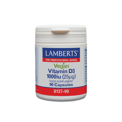 LAMBERTS VEGAN VITAMIN  D3 1000IU