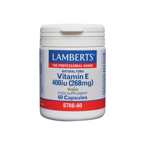 LAMBERTS NATURAL FORM VITAMIN E 400IU