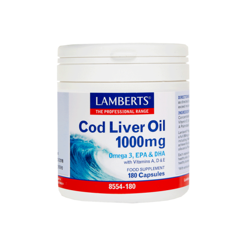 LAMBERTS COD LIVER OIL 1000MG