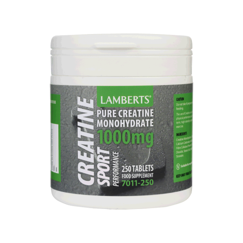 LAMBERTS CREATINE TABLETS 1000MG