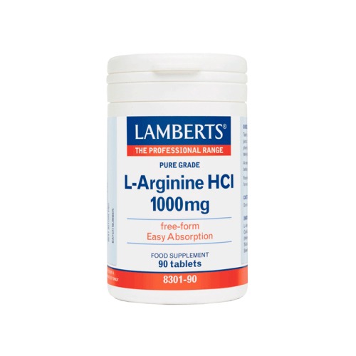 LAMBERTS L – ARGININE HCI 1000MG
