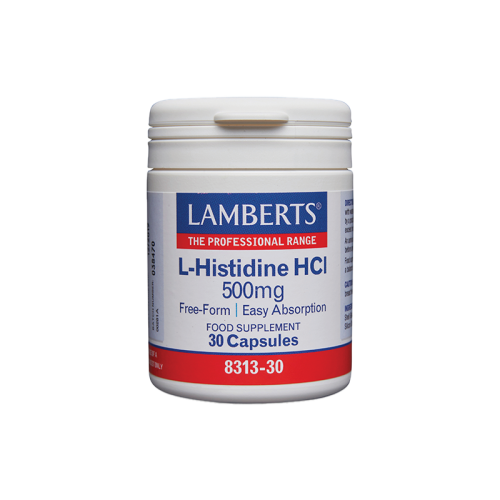 LAMBERTS L-HISTIDINE HCI 500MG