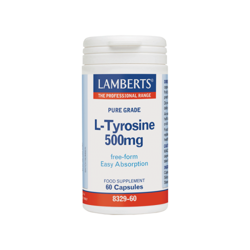 LAMBERTS L-TYROSINE 500MG