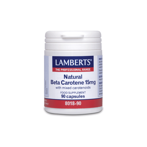 LAMBERTS NATURAL BETA CAROTENE 15MG