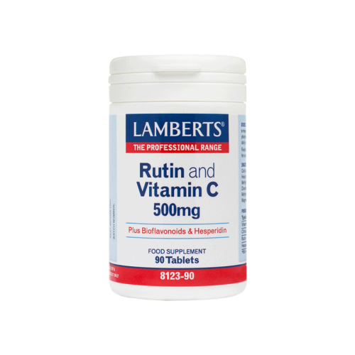 LAMBERTS RUTIN AND VITAMIN C 500MG