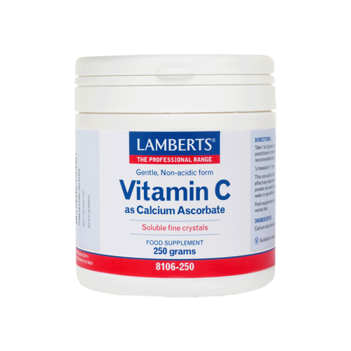 LAMBERTS CALCIUM ASCORBATE 250GRAMS