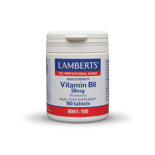 LAMBERTS VITAMIN B6 50MG