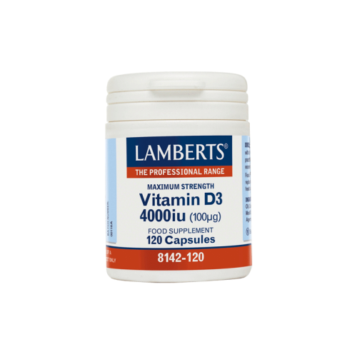 LAMBERTS VITAMIN D 4000IU (100ΜG)